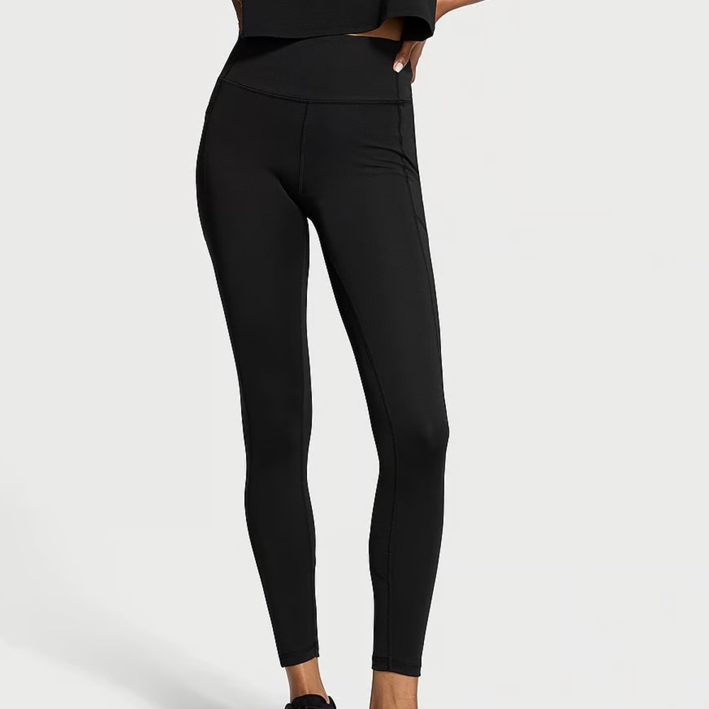 victorias secret leggings 7/8 high rise with pockets size 6 NWT